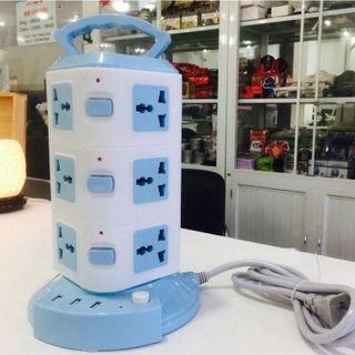Ổ CẮM ĐIỆN 3 TẦNG 12 Ổ CẮM 3 CỔNG USB
