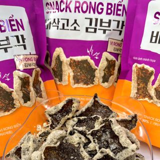 Snack Rong Biển Vị Rong Biển Hàn Quốc 50gram
