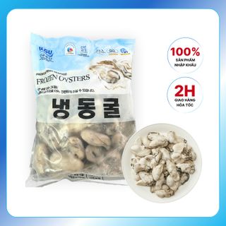 Hàu Sữa Cấp Đông Hàn Quốc IQF – Frozen Oysters IQF 1050g