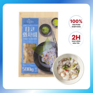 Tako Wasabi - Bạch Tuộc Vị Mù Tạt Cay Nồng 500g