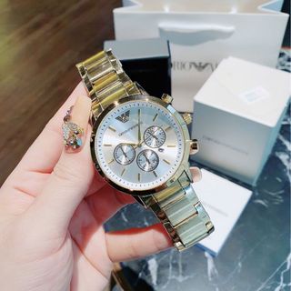 SALE BỎ MẪU ĐỒNG HỒ NAM THỜI TRANG ATMANI XI MẠ LỚP VÀNG