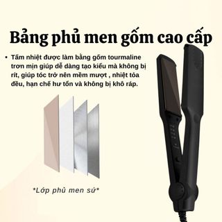 Máy duỗi tóc Kemei Máy Làm Thẳng Tóc Nhanh Chóng