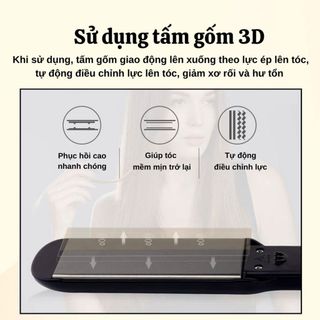 Máy duỗi tóc Kemei Máy Làm Thẳng Tóc Nhanh Chóng