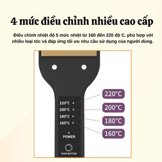 Máy duỗi tóc Kemei Máy Làm Thẳng Tóc Nhanh Chóng