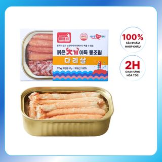 Thịt Càng Cua Tuyết Đỏ Tươi Ngon 115g