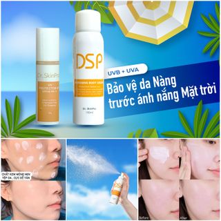 Xịt Chống Nắng Dr.SkinPro Whitening Body Cream – Giải Pháp Bảo Vệ Da Tối Ưu Khi Dưới Nắng Mặt Trời