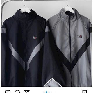 Áo Khoác Dù Chất Dù 2 Lớp Phối Màu Cổ Đứng Unisex Nam Nữ, Áo Khoác Bomber Thêu Logo Form Rộng