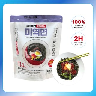 Mì Trộn Rong Biển Thuần Chay Có Sốt Trộn Hàn Quốc Đặc Biệt 230g