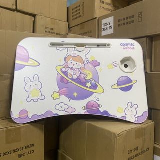 Bàn Học Gấp Gọn 5D Cao Cấp, Bàn Học Hoạt Hình Gấp Gọn