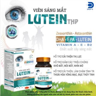 Viên Sáng Mắt [Lutein THP] - Hỗ trợ cải thiện sức khoẻ thị lực - H/ 30 viên