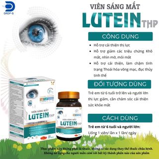 Viên Sáng Mắt [Lutein THP] - Hỗ trợ cải thiện sức khoẻ thị lực - H/ 30 viên