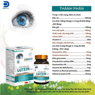 Viên Sáng Mắt [Lutein THP] - Hỗ trợ cải thiện sức khoẻ thị lực - H/ 30 viên