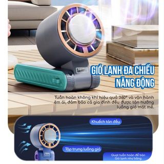 Quạt cầm tay dùng pin Be - TNKM8