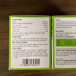 Hỗ trợ tăng cường tiêu hoá, Hỗ Trợ Nhuận Tràng, Ngừa Táo Bón [Infopsy] - H/20 gói