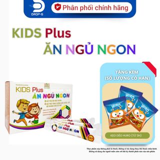 Hỗ trợ ăn ngủ ngon, tăng cường sức đề kháng [KIDS PLUS ĂN NGỦ NGON] – (H/20 GÓI X10ML)