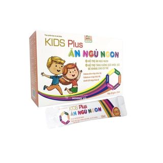 Hỗ trợ ăn ngủ ngon, tăng cường sức đề kháng [KIDS PLUS ĂN NGỦ NGON] – (H/20 GÓI X10ML)