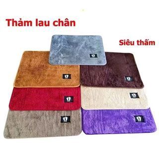 Thảm Lau Chân Hình Bàn Chân 40x60cm, Thảm Chùi Chân Bản Size To