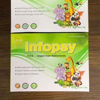 Hỗ trợ tăng cường tiêu hoá, Hỗ Trợ Nhuận Tràng, Ngừa Táo Bón [Infopsy] - H/20 gói