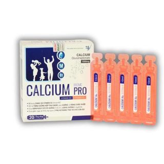 Siro hỗ trợ bổ sung canxi hữu cơ [Calcium Pro] - H/20 ống x 10ml