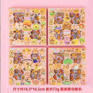 HỘP 100 TỜ STICKER HOẠT HÌNH