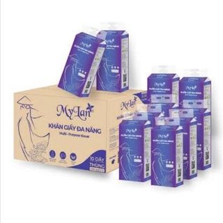 Giấy Rút Khô MyLan Chính Hãng (Thùng 10 Gói)