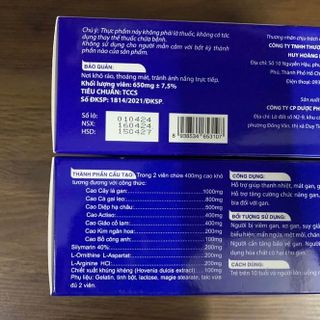 Hỗ trợ tăng cường chức năng gan, giải độc gan  [Liver Plus] - H/60 viên