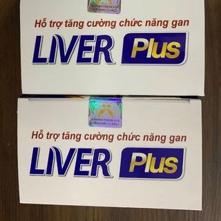 Hỗ trợ tăng cường chức năng gan, giải độc gan  [Liver Plus] - H/60 viên