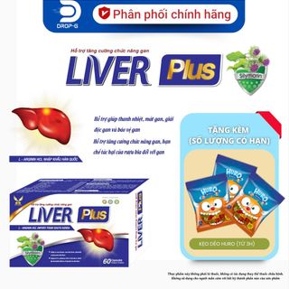 Hỗ trợ tăng cường chức năng gan, giải độc gan  [Liver Plus] - H/60 viên