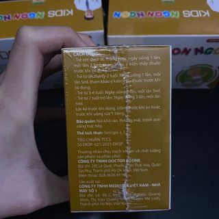 Hỗ trợ ăn ngon, tăng sức đề kháng [Kids Ngon Ngon] - Hộp/20 gói x 5ml