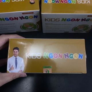 Hỗ trợ ăn ngon, tăng sức đề kháng [Kids Ngon Ngon] - Hộp/20 gói x 5ml