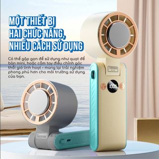 Quạt cầm tay dùng pin Tanaka - TNKM8