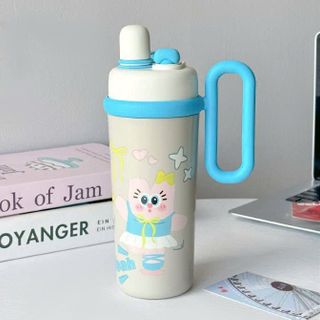 BÌNH NƯỚC INOX QUAI CẦM BỌT BIỂN 700ML
