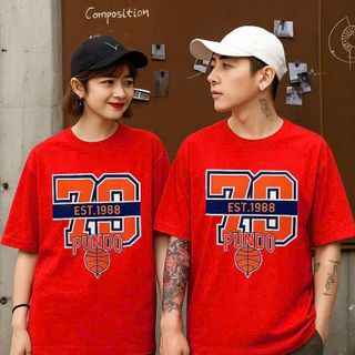 Áo thun unisex phom rộng thoải mái