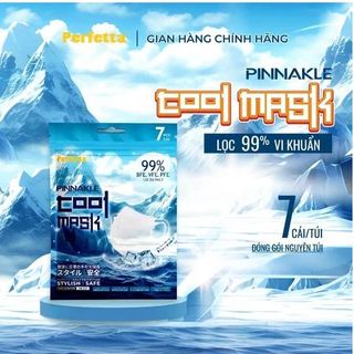Gói Khẩu Trang Perfetta Pinnakle Cool Mask, Lớp Trong Siêu Mát Lạnh (7 cái/gói)