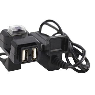 BỘ SẠC ĐIỆN THOẠI XE MÁY 2 CỔNG USB