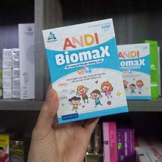 Cốm men vi sinh lợi khuẩn [ANDI BIOMAX]  - Hộp 30 gói x 3g- men vi sinh biomax
