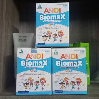 Cốm men vi sinh lợi khuẩn [ANDI BIOMAX]  - Hộp 30 gói x 3g- men vi sinh biomax