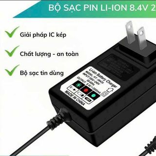 Bộ sạc LI-ION 8.4V-2A