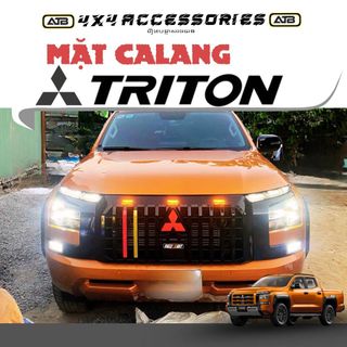 Mặt CaLang Mitsubisi Triton 2024-2025 – Phụ Kiện Cho Xe Bán Tải Hàng Cao Cấp,Chuẩn Form Zin