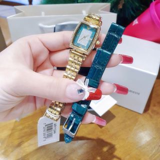 XẢ KHO NHANH SET ĐỒNG HỒ NỮ CAO CẤP ATMANI FULLBOX TẶNG DÂY DA