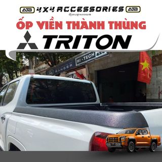 Ốp viền thành thùng chống trầy Triton 2024-2025