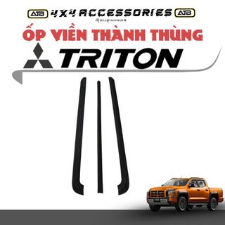 Ốp viền thành thùng chống trầy Triton 2024-2025