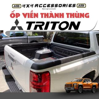 Ốp viền thành thùng chống trầy Triton 2024-2025