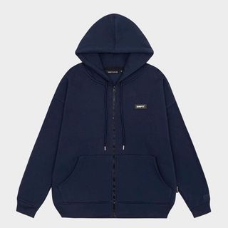 Hoodie Zip , Áo Khoác Nỉ Form Rộng Unisex In Chữ EMPTI Nam Nữ Mặc Đẹp