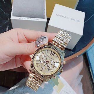 ĐỒNG HỒ NAM CAO CẤP MICHAEL K CHONOGRAP 6 KIM FULLBOX MÀU VÀNG