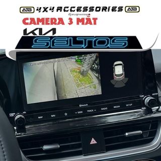 Camera 3 Mắt Cho KIA SELTOS 2024 Tích Hợp Màn Hình Zin