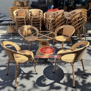 Bộ bàn ghế cafe giá rẻ