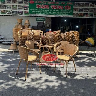 Bộ bàn ghế cafe giá rẻ