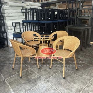 Bộ bàn ghế cafe giá rẻ