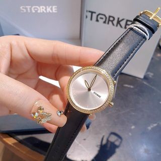 SALE BỎ MẪU ĐỒNG HỒ NỮ CHÍNH HÃNG STARKE DÂY DA FULLBOX